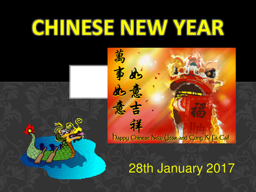 2017 New Year assembly - including Chinese New Year and also what the new year means to students