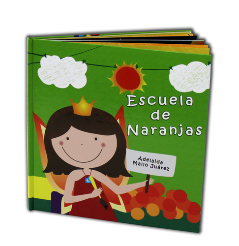 Children Illustrated Story Spanish - Escuela de Naranjas