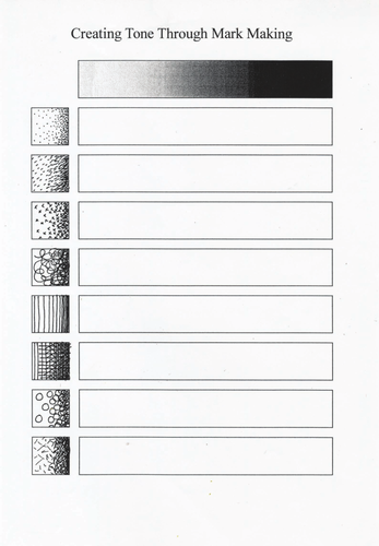 Create Tone Using Mark Making by TheArtyTeacher - Teaching Resources - Tes