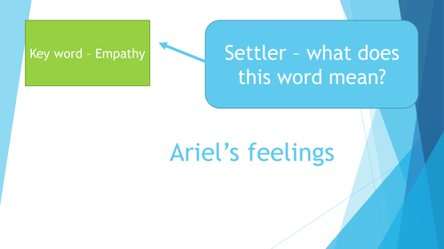 KS3 Tempest - Ariel's thoughts and feelings
