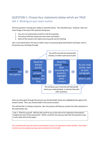 AQA Paper 2 English Language Question 1