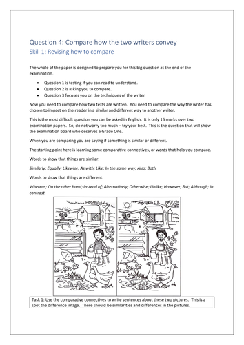 AQA Paper 2 English Language Question 4 | Teaching Resources