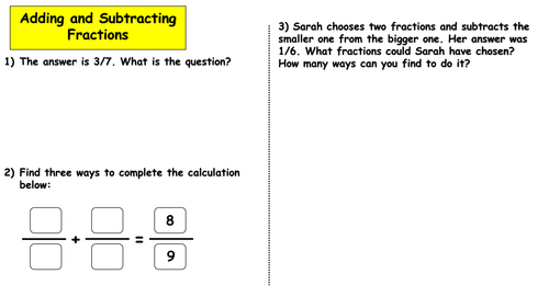 Year 4 maths problems teaching resources