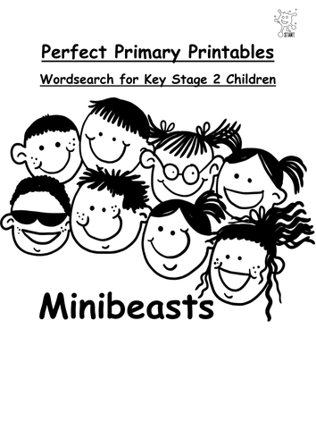 English. Wordsearch: Minibeasts