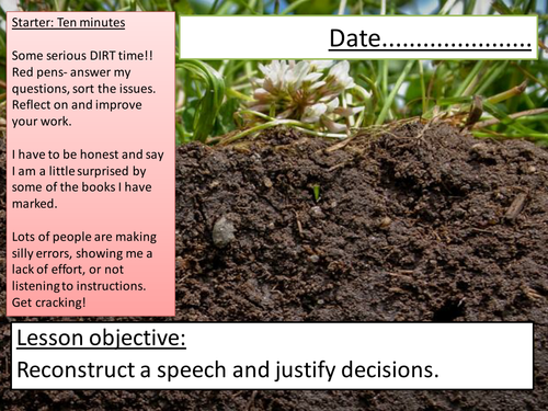 Speech structure