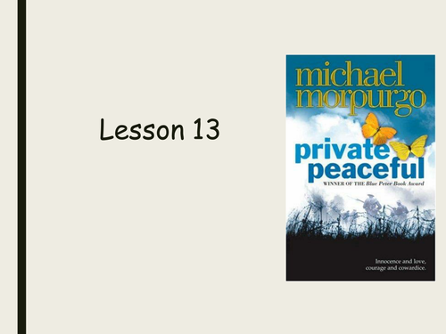 Private Peaceful Lessons 13 - 17