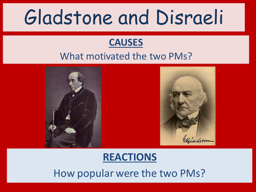 Assessing Gladstone and Disraeli as Prime Ministers
