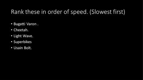 Calculating the Speed of Light using a Microwave.