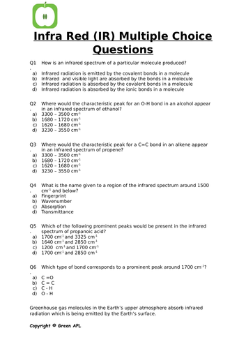 Infrared Spectroscopy