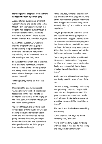 New AQA Language paper 2 section B