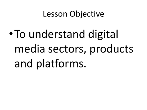 BTEC Creative Digital Media Producton Level 2 Unit 1 Learning Aim A