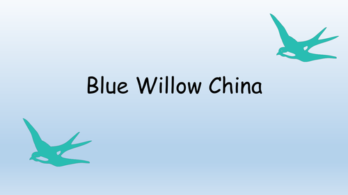 Blue Willow Art - China Topic