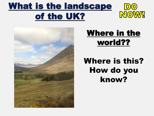 NEW AQA GCSE The Living World- Physical landscape of the UK