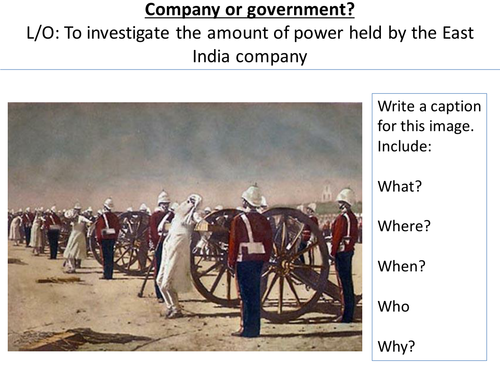 *Full Lesson* British Empire: India and the East India Company