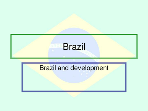 Brazil and Development