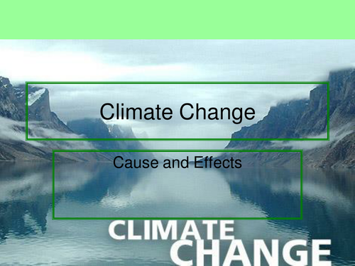 presentation on climate change and its impact