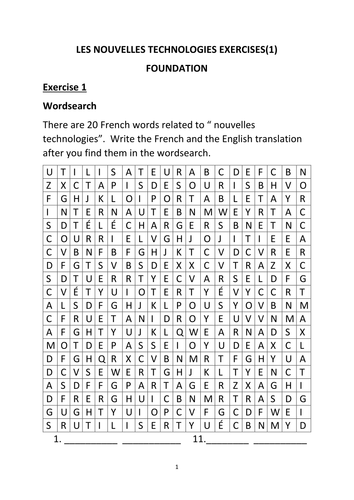 LES NOUVELLES TECHNOLOGIES REVIEW (FOUNDATION)