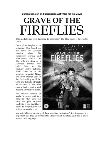 Grave Of The Fireflies - Movie Review 