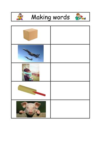 Making Words List