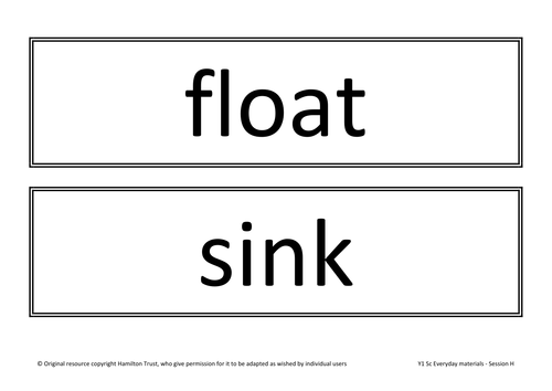 floating and sinking lesson plan science mixed y1 and y2