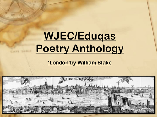 Mini Scheme - 'London' - William Blake - WJEC/Eduqas