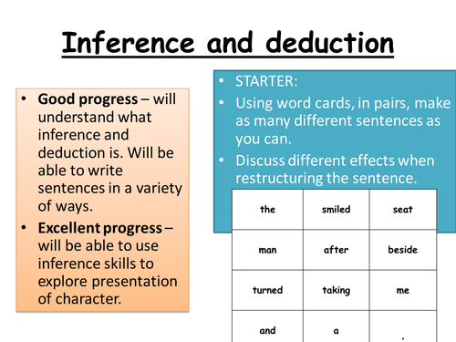 Harry Potter and inference