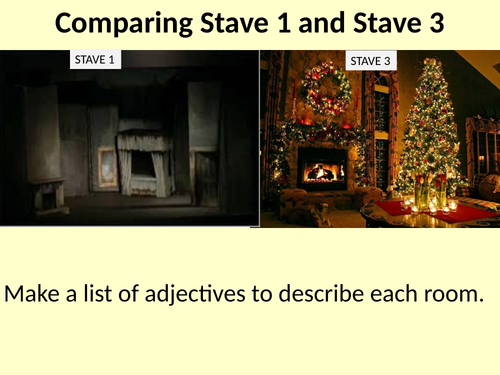 Stave 3 A Christmas Carol 3 lessons