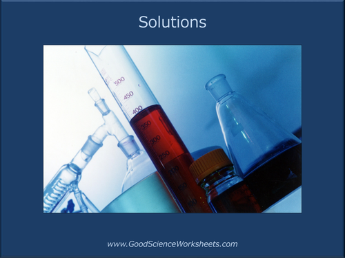 Solutions and Solubility [Presentation]
