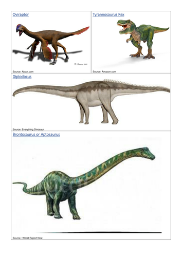 DinoSort - Dinosaur sorting and comprehension skills | Teaching Resources