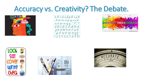 Acquisition of Literacy: Accuracy vs. creativity
