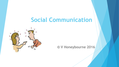 Staff CPD Supporting students with social communication