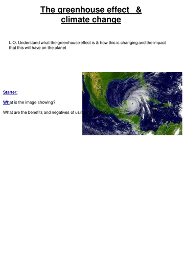Greenhouse effect and the enhanced greenhouse effect