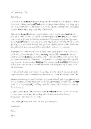 Street Child Scheme of Work Historical Narrative KS2 Year 5