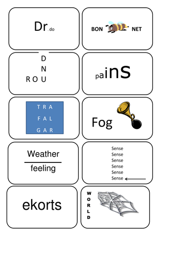 Dingbats - second lot of cards