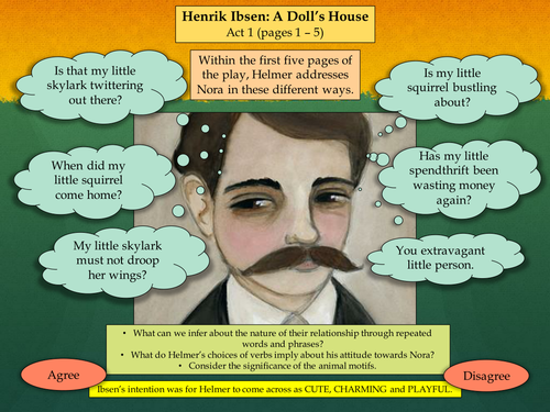 KS5: A Doll's House - Henrik Ibsen (lesson 2)