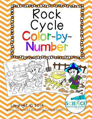 Rock Cycle Color-by-Number
