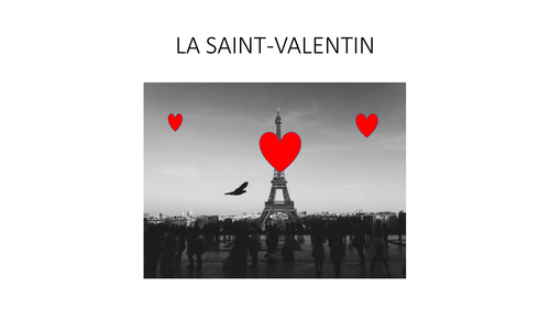 LA SAINT-VALENTIN pptx