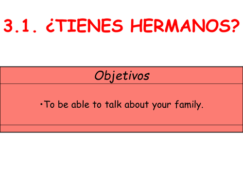 ¿Tienes hermanos?