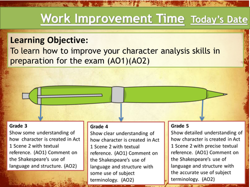 Macbeth - Lesson 4 - Reflecting on Act 1 Scene 2