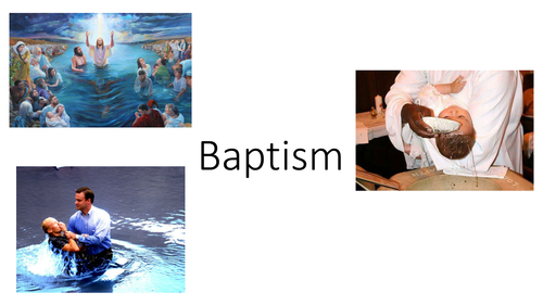 Christianity - Baptism - AQA Spec A 2016/17