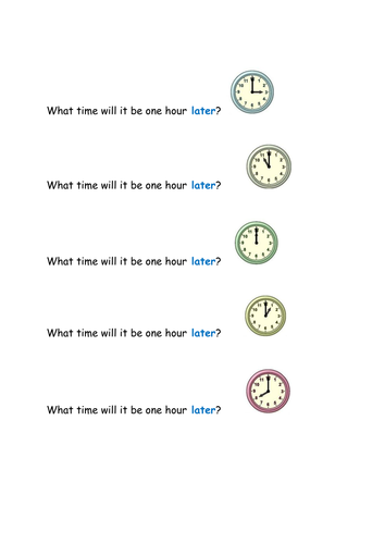 word problems o clock and half past on an analogue clock teaching resources