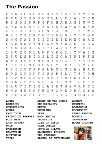 The Passion Word Search