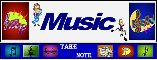 Music Banner #2: “Take Note!”