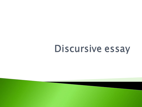 PLAN FOR DISCURSIVE ESSAY - REGIONAL VARIETIES
