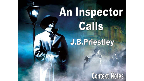 An Inspector Calls Context