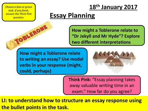 Dr Jekyll and Mr Hyde - AQA New Specification Chapter 5 - Essay Planning