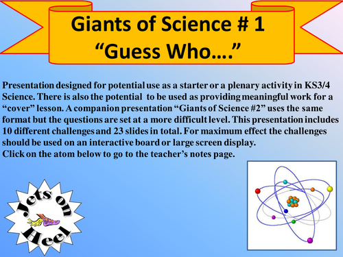 Giants of Science #1