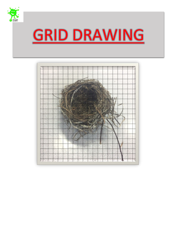 Art. Grid Drawing. Nest