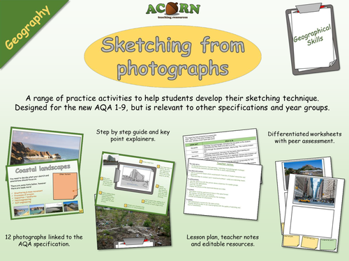 Geography - Geographical skills - Sketching (field and from photos)