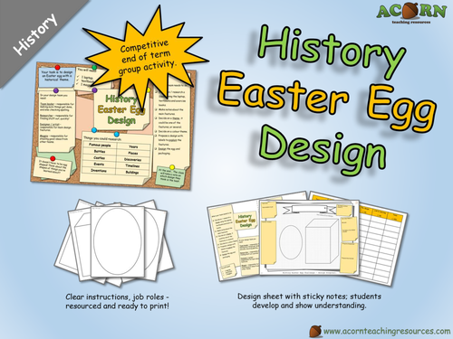 History - Design an Easter Egg (with a historical theme)
